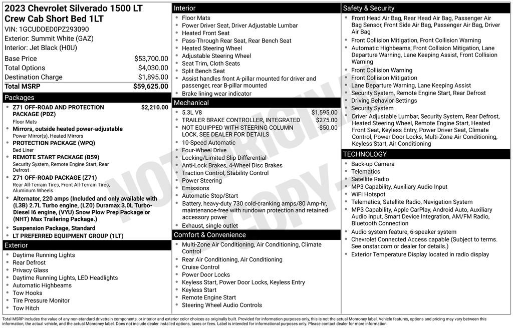 Used 2023 Chevrolet Silverado 1500 LT image 41