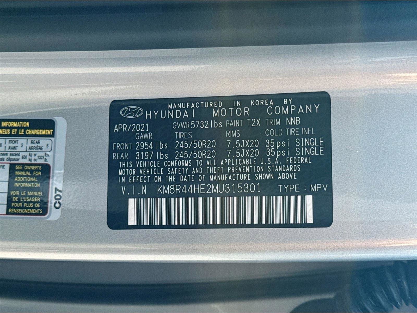 Used 2021 Hyundai Palisade SEL w/ Cargo Package image 33