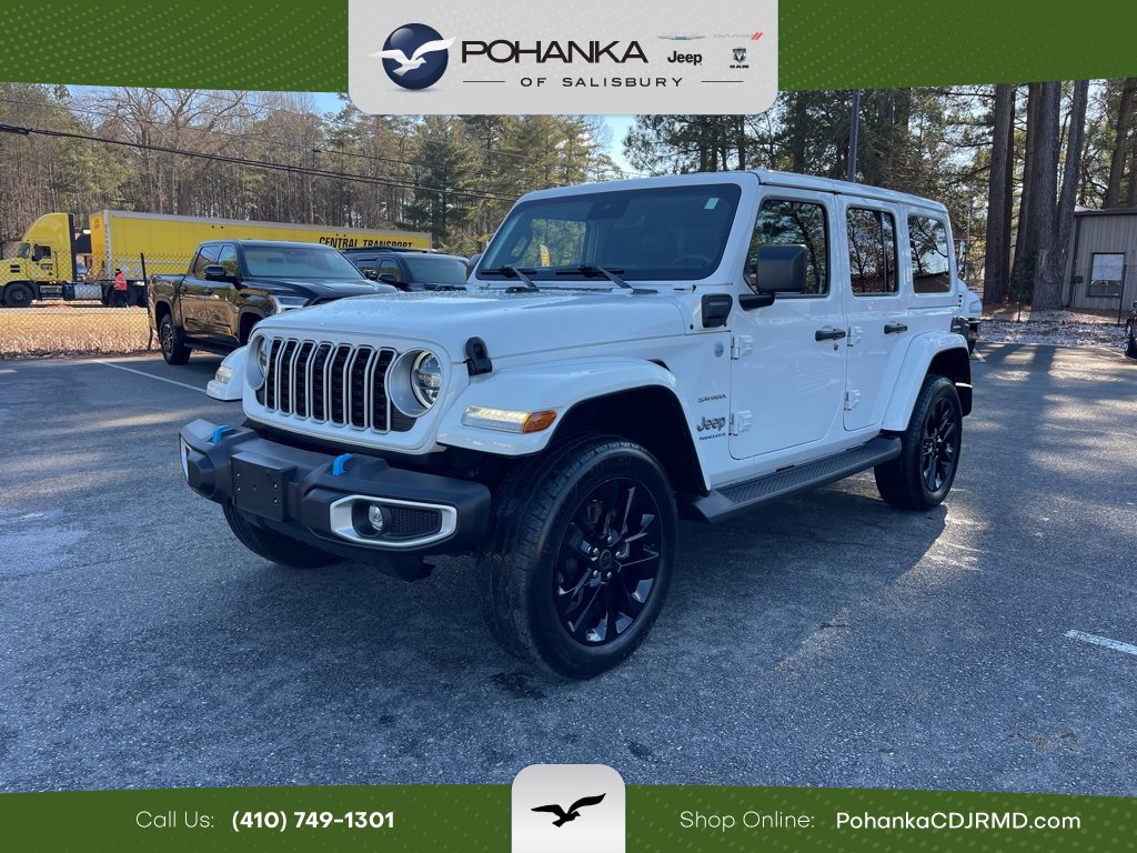 Used 2024 Jeep Wrangler Unlimited Sahara w/ Technology Group image 1