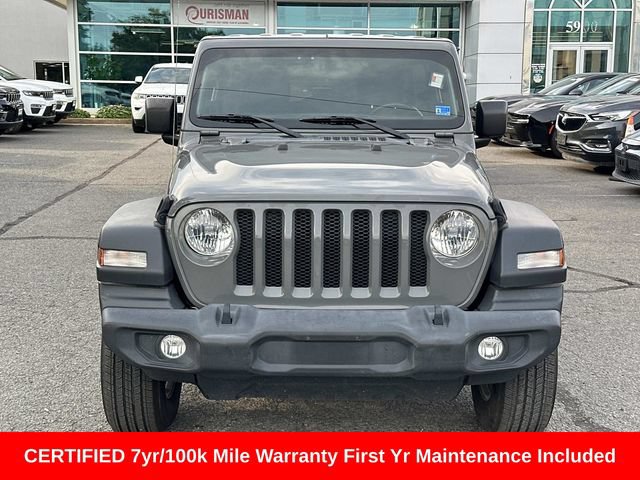 Certified 2021 Jeep Wrangler Unlimited Sport AWD/4WD image 7