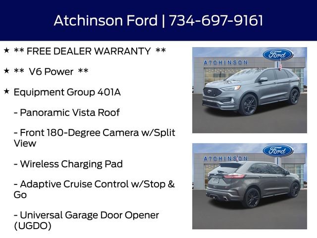Certified 2024 Ford Edge ST w/ Equipment Group 401A image 12