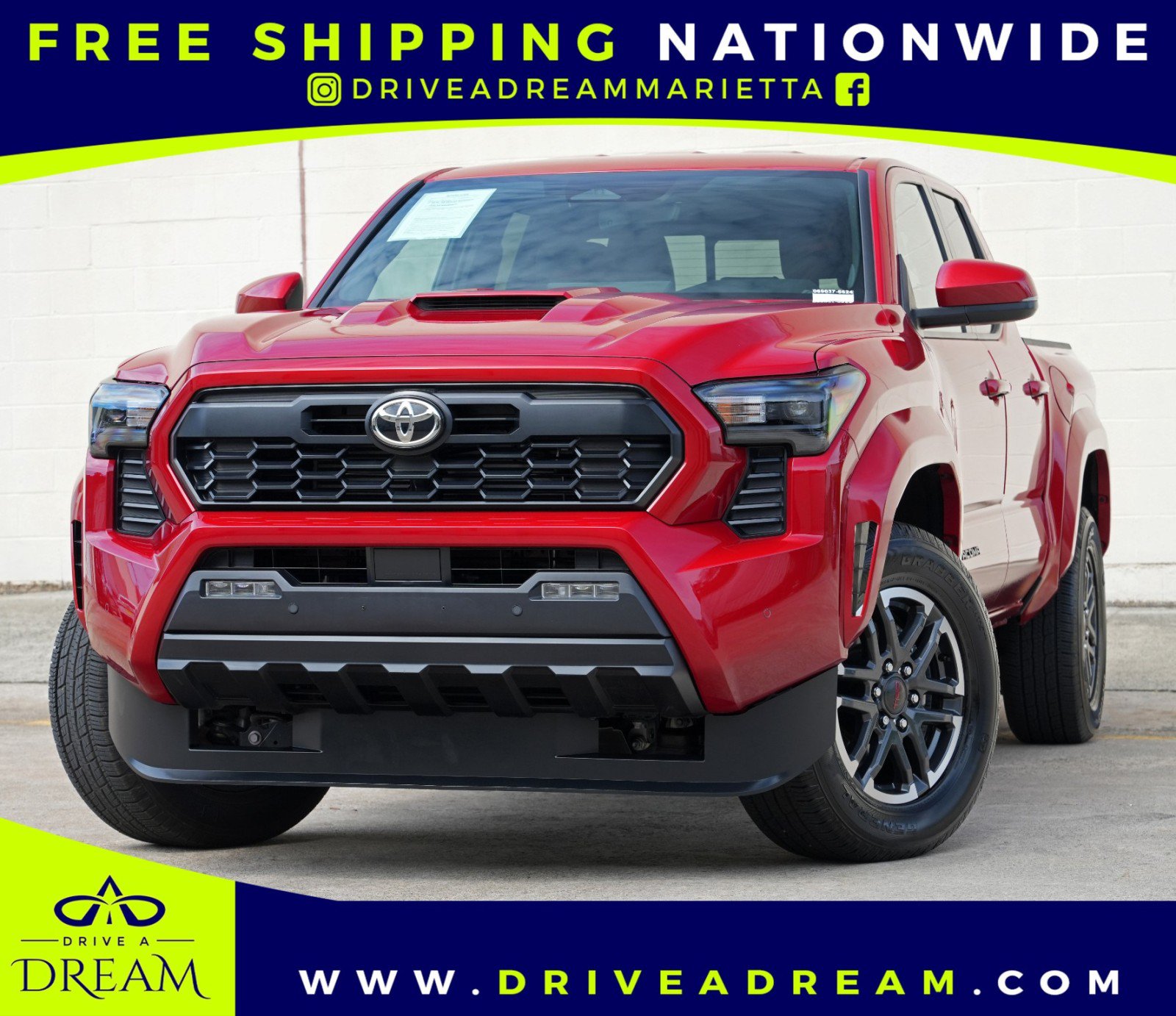 Used 2025 Toyota Tacoma TRD Sport w/ TRD Sport Upgrade Package AWD/4WD image 1