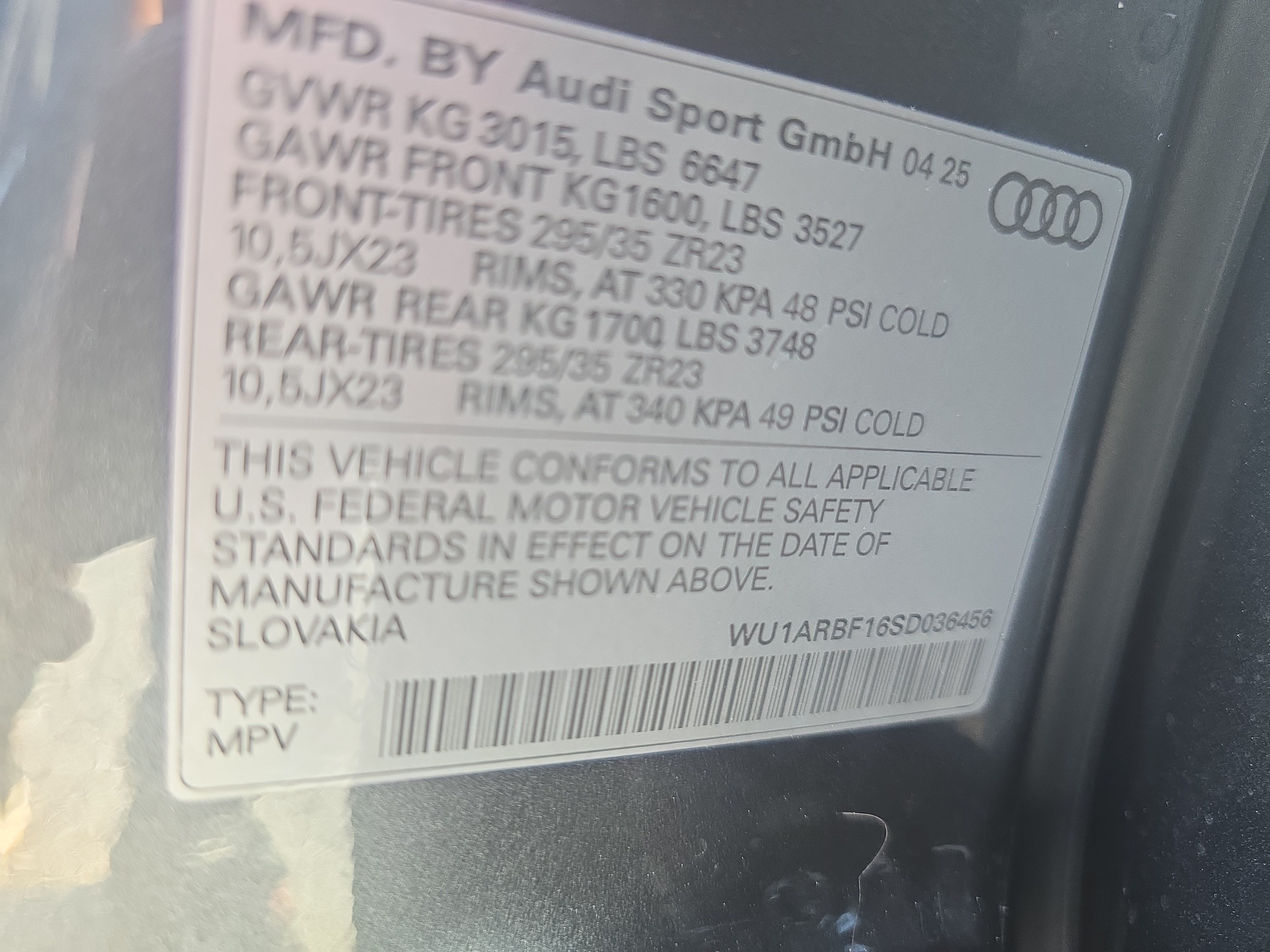 Used 2025 Audi RS Q8 performance AWD/4WD image 34