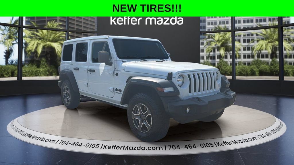 Used 2022 Jeep Wrangler Unlimited Sport w/ Sun And Sound Package AWD/4WD image 1