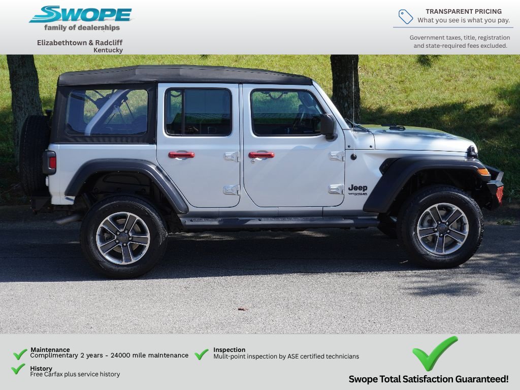 Used 2022 Jeep Wrangler Unlimited Sport AWD/4WD image 2