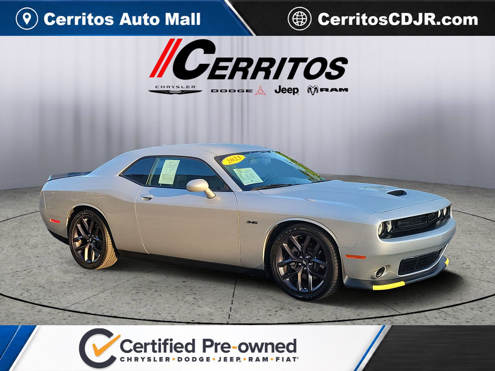 Certified 2023 Dodge Challenger GT