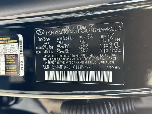 New 2026 Hyundai Santa Fe SE image 33