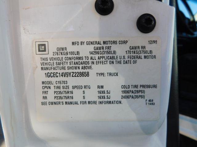 Used 2000 Chevrolet Silverado 1500 2WD Regular Cab image 15