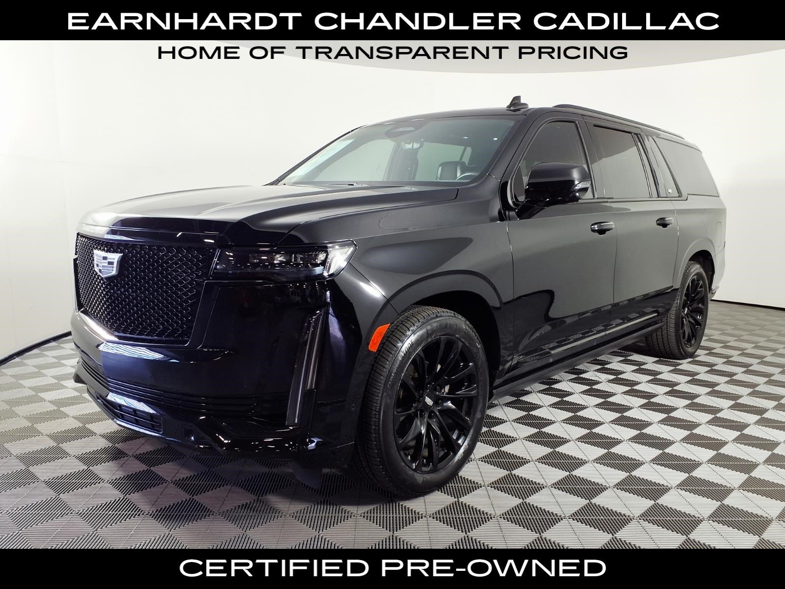 Certified 2023 Cadillac Escalade ESV Sport Platinum w/ LPO, ONYX Package AWD/4WD image 1