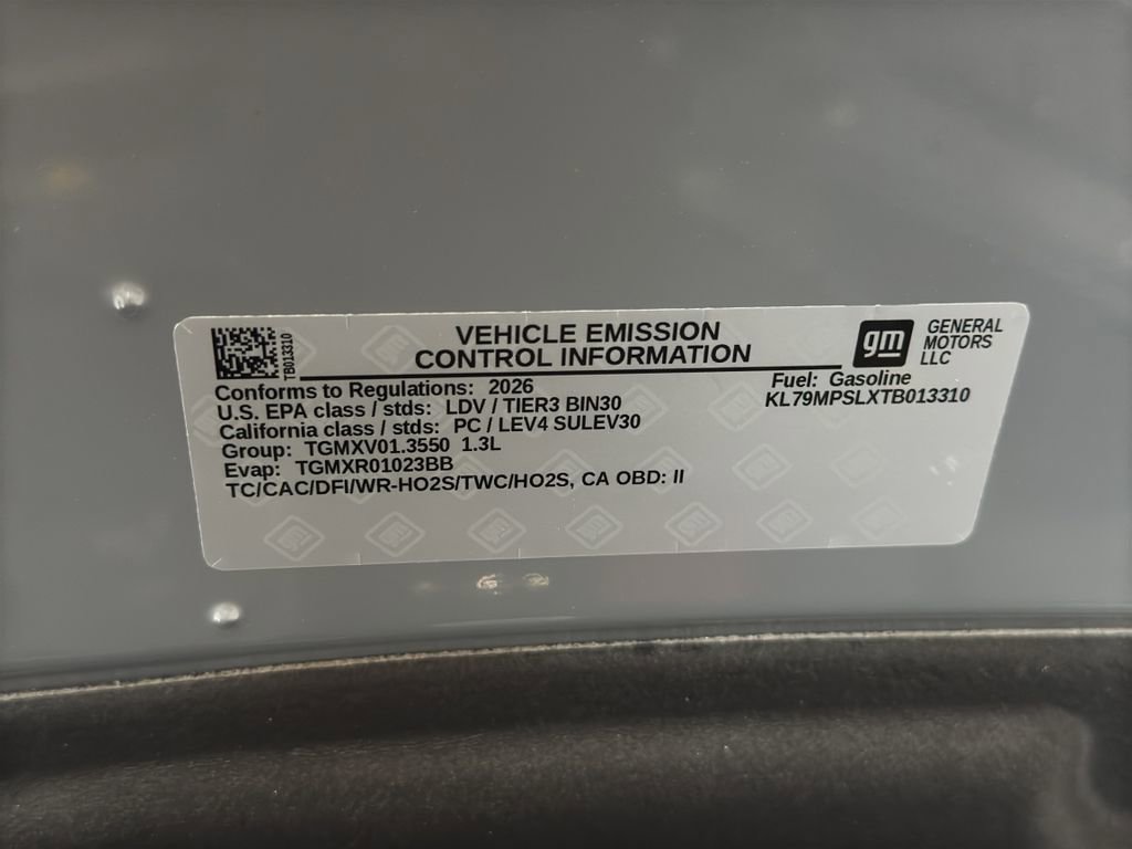 New 2026 Chevrolet TrailBlazer LT image 34