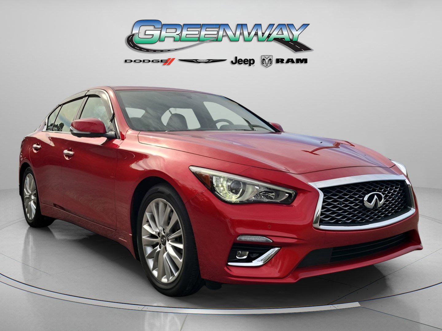 Used 2021 INFINITI Q50 Luxe w/ Seat & Sound Package
