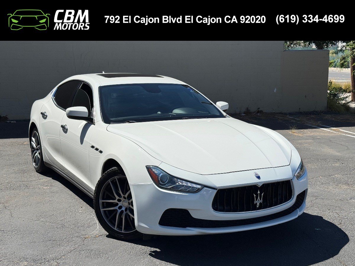 Used 2017 Maserati Ghibli RWD image 1