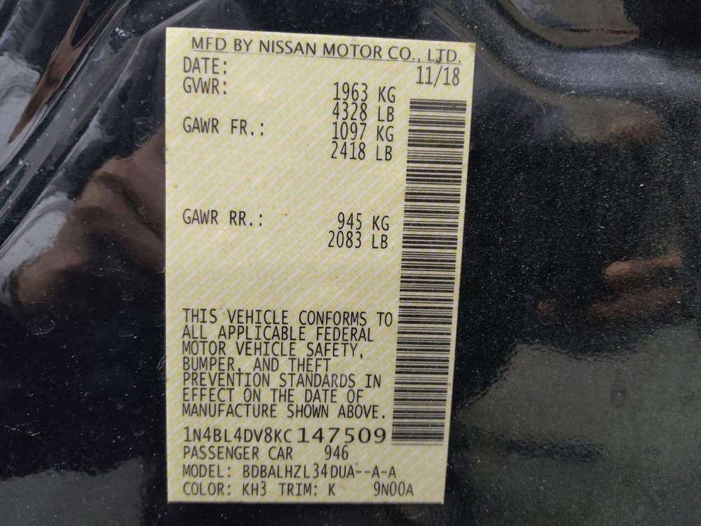 Used 2019 Nissan Altima 2.5 SV image 33