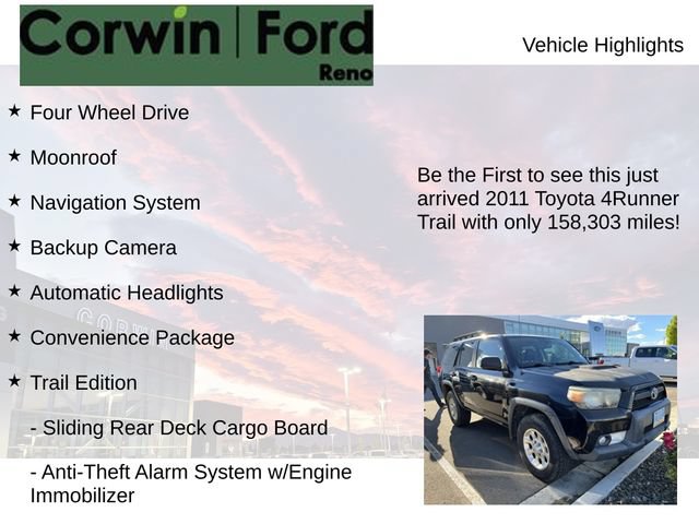 Used 2011 Toyota 4Runner Trail AWD/4WD image 4