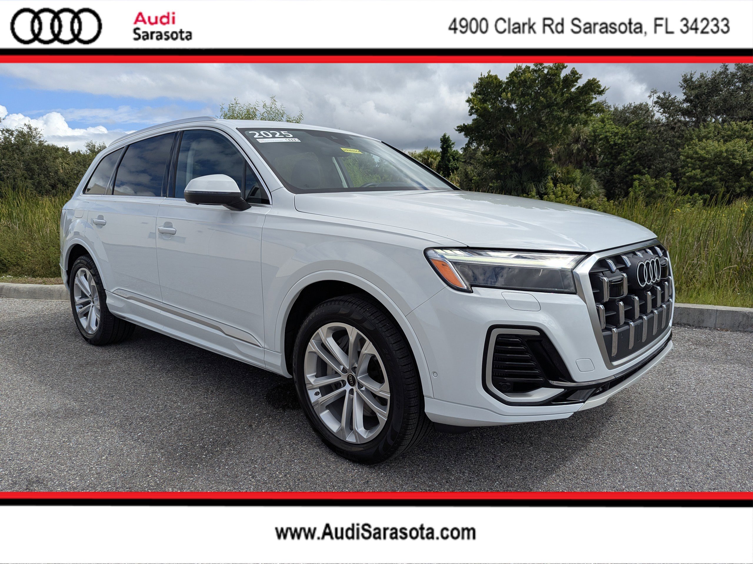 Certified 2025 Audi Q7 3.0T Premium Plus w/ Premium Plus Package