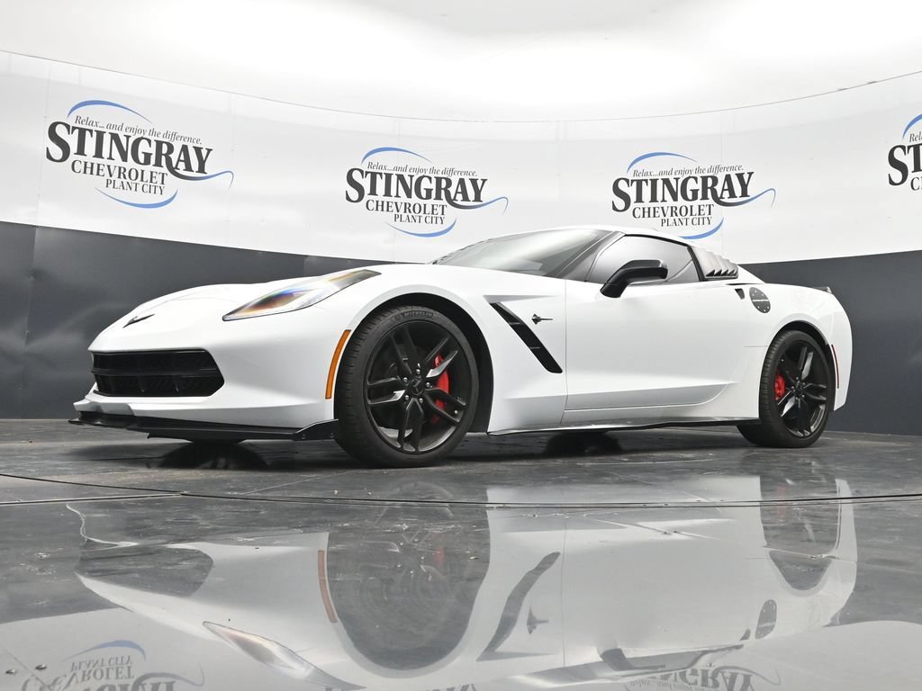 Used 2019 Chevrolet Corvette Stingray Coupe w/ Carbon Flash Badge Package RWD image 28