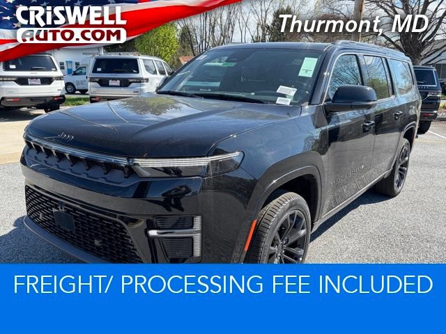 New 2026 Jeep Grand Wagoneer L Summit w/ Rear Seat Video Group I AWD/4WD image 1