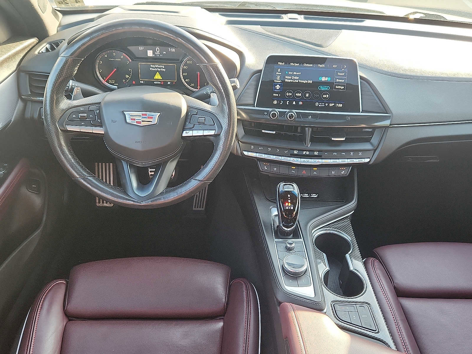Used 2021 Cadillac CT4 V w/ Climate Package AWD/4WD image 11