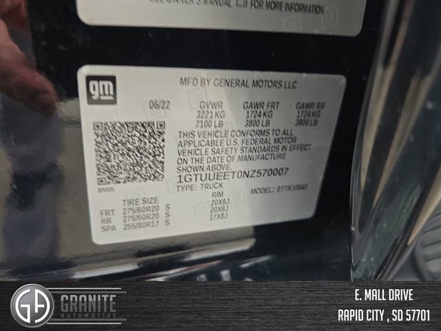 Used 2022 GMC Sierra 1500 AT4 w/ AT4 Preferred Package image 30