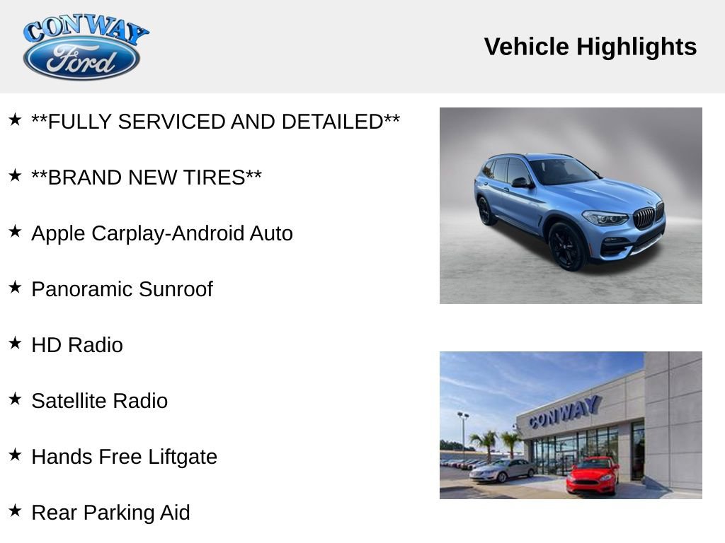 Used 2020 BMW X3 sDrive30i image 8