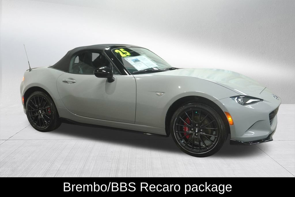 Used 2025 MAZDA MX-5 Miata Club w/ Brembo/BBS Recaro Package RWD image 5