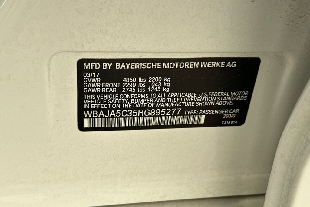 Used 2017 BMW 530i image 33