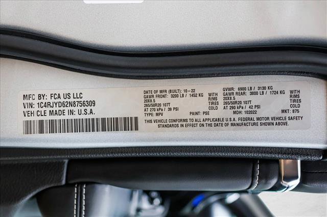 Used 2022 Jeep Grand Cherokee Overland image 29