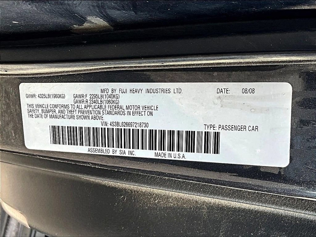 Used 2009 Subaru Legacy 2.5i Limited AWD/4WD image 20