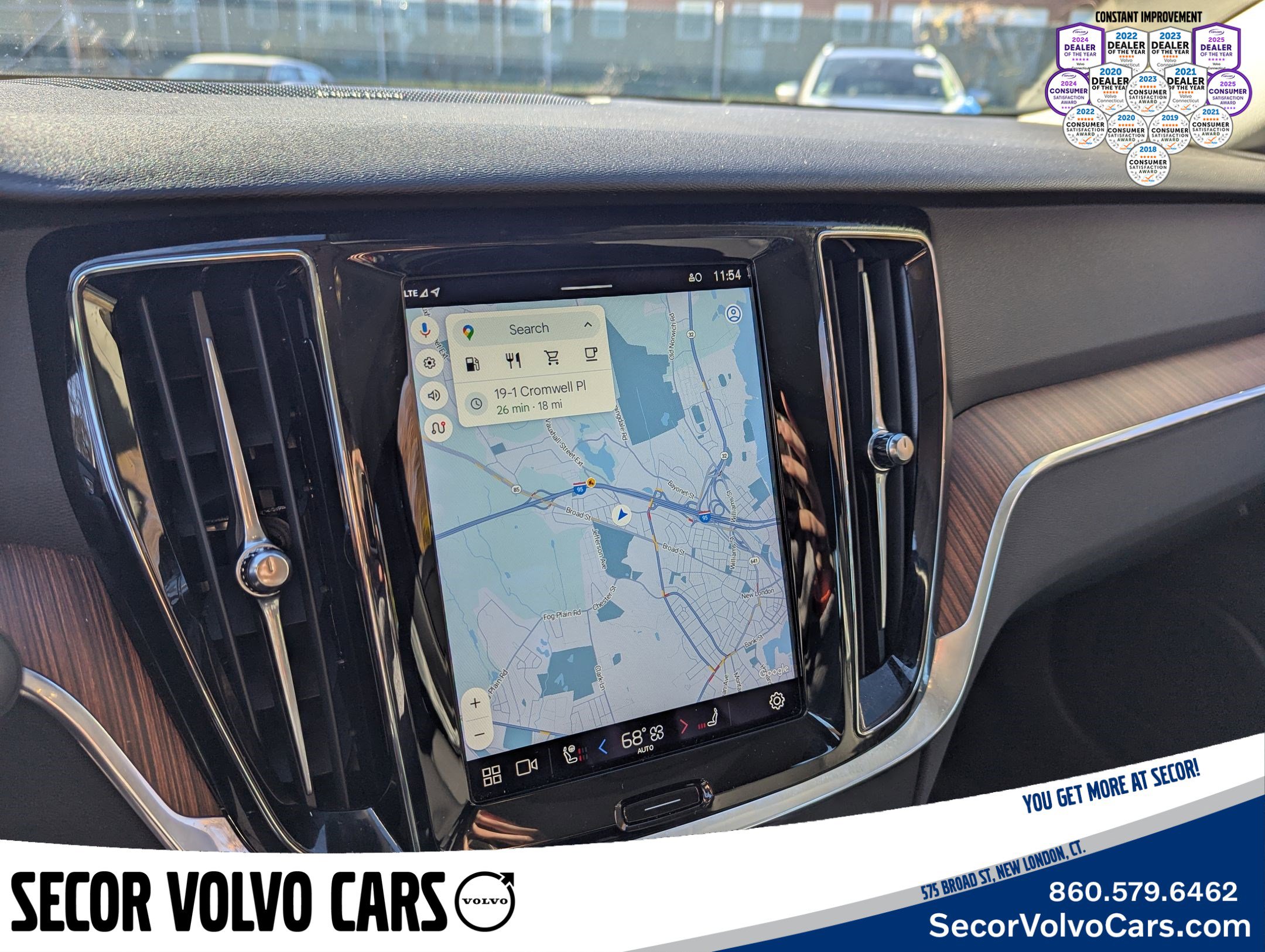 Certified 2024 Volvo S60 B5 Plus w/ Climate Package image 14