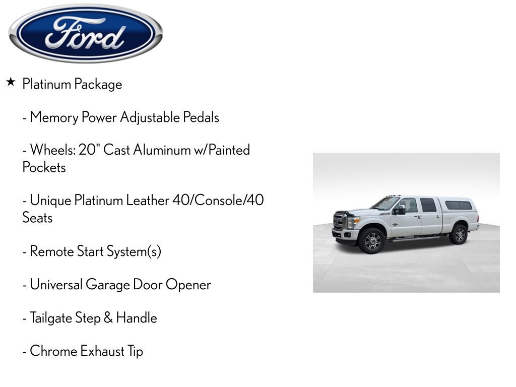 Used 2015 Ford F250 Platinum AWD/4WD image 9