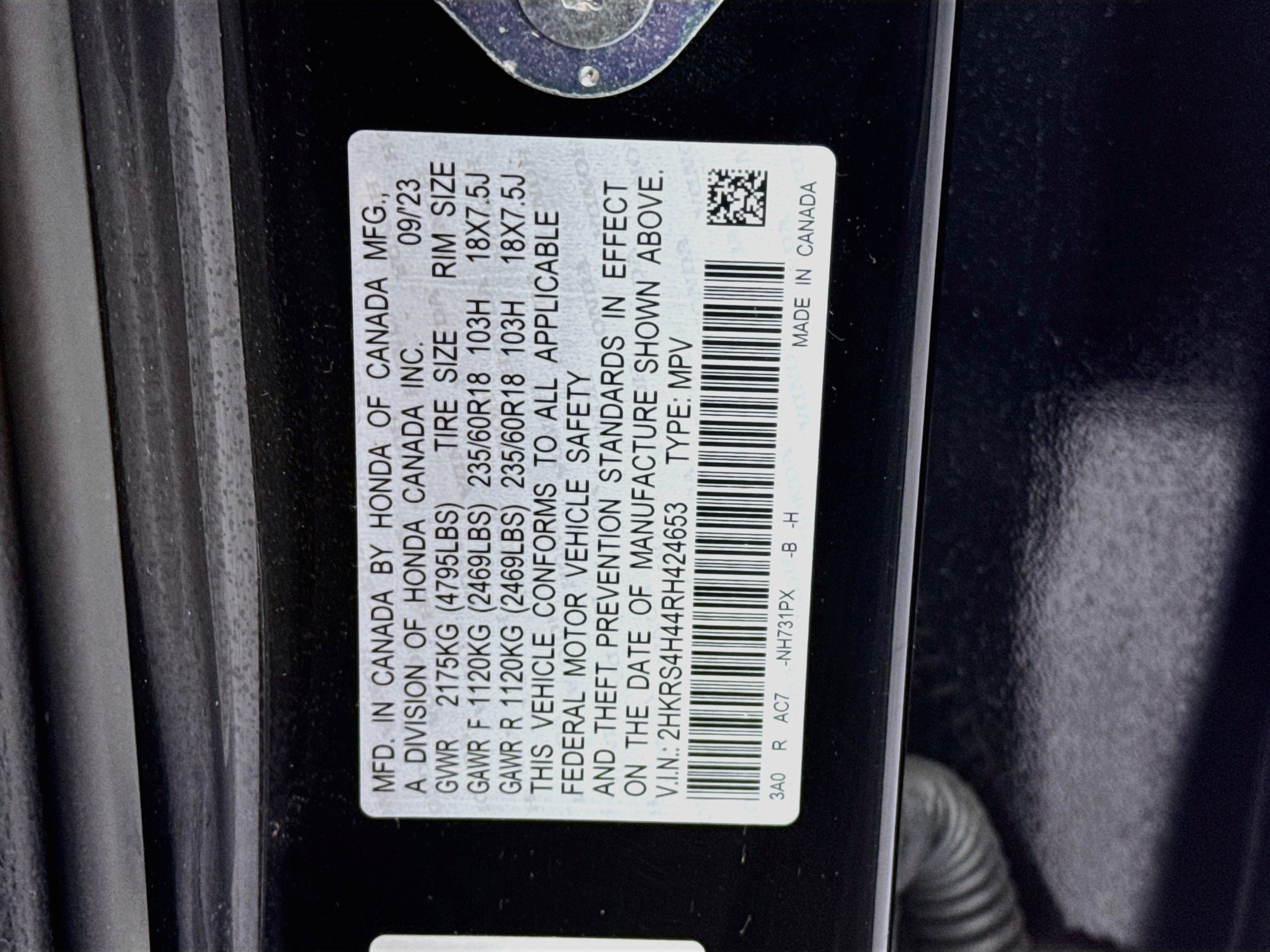 Certified 2024 Honda CR-V EX image 32