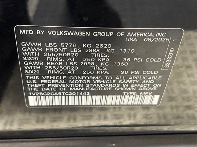 New 2026 Volkswagen Atlas Cross Sport SEL image 22