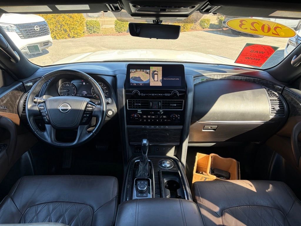 Used 2023 Nissan Armada Platinum w/ Captain's Chairs Package RWD image 29