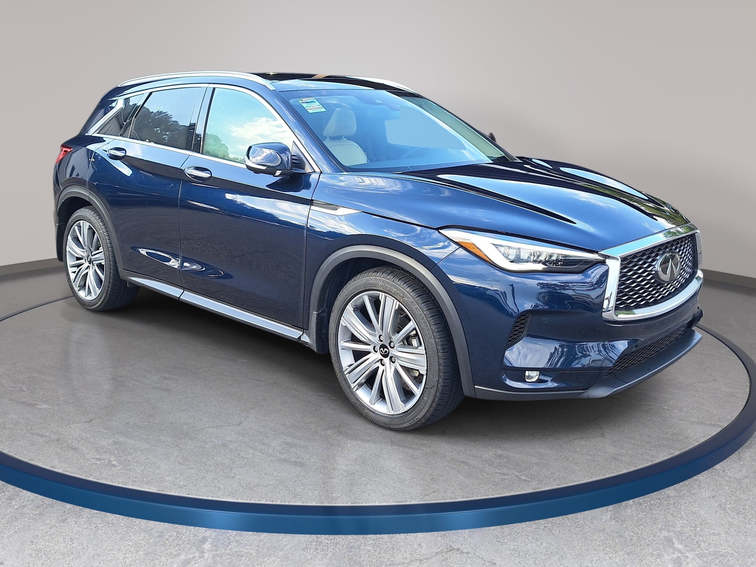 Used 2022 INFINITI QX50 Sensory w/ Cargo Package AWD/4WD image 3