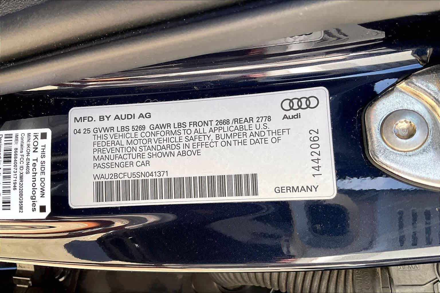 Used 2025 Audi A5 Premium Plus AWD/4WD image 34