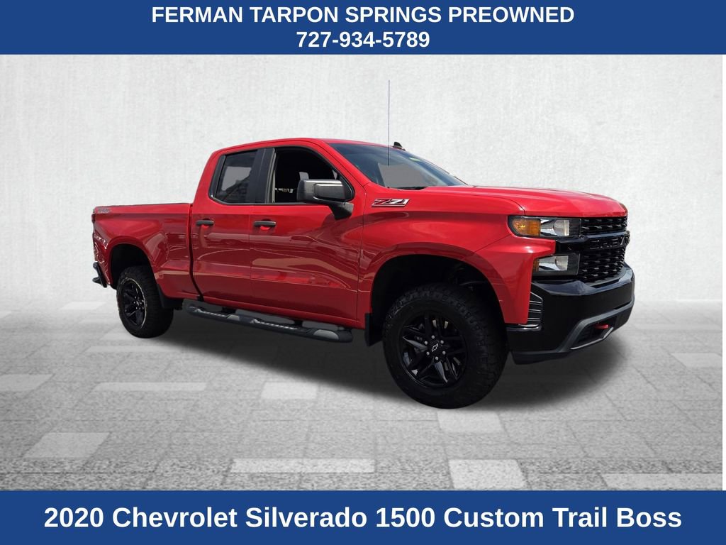 Used 2020 Chevrolet Silverado 1500 Custom Trail Boss w/ Custom Convenience Package image 1