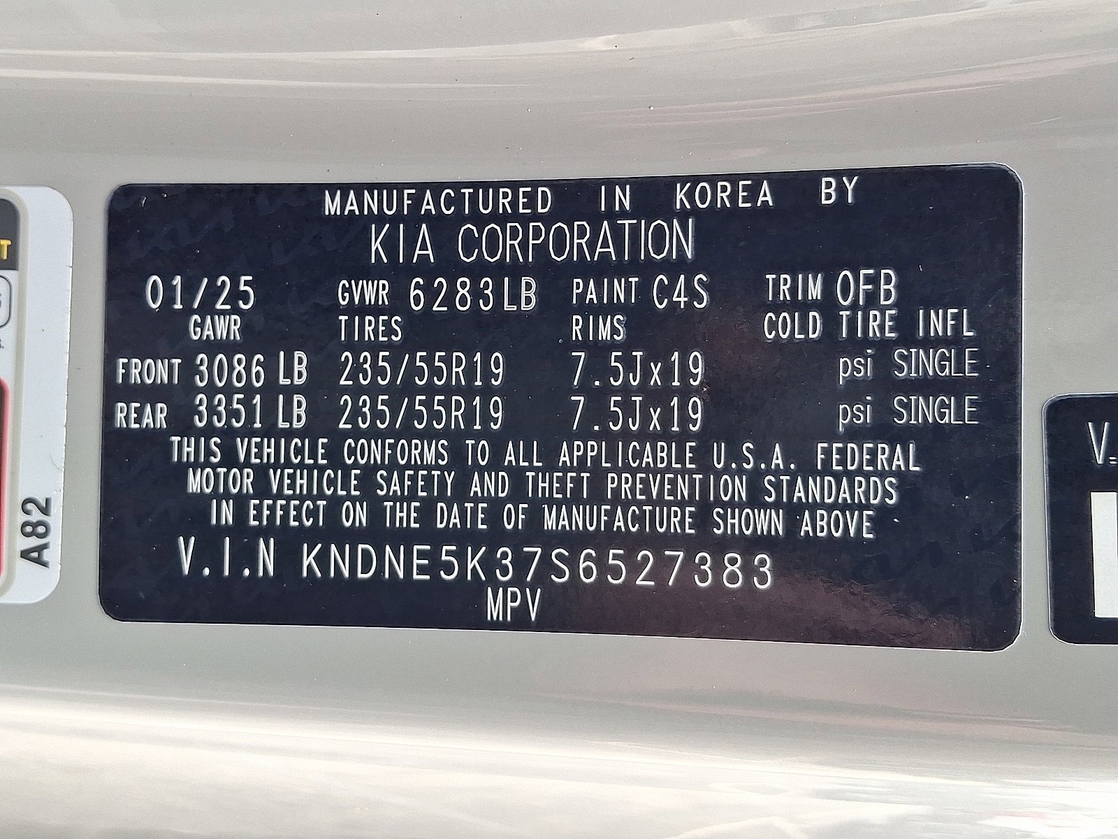 New 2025 Kia Carnival SX Prestige image 25