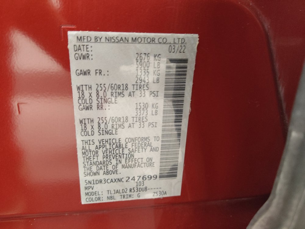 Used 2022 Nissan Pathfinder SL FWD image 33