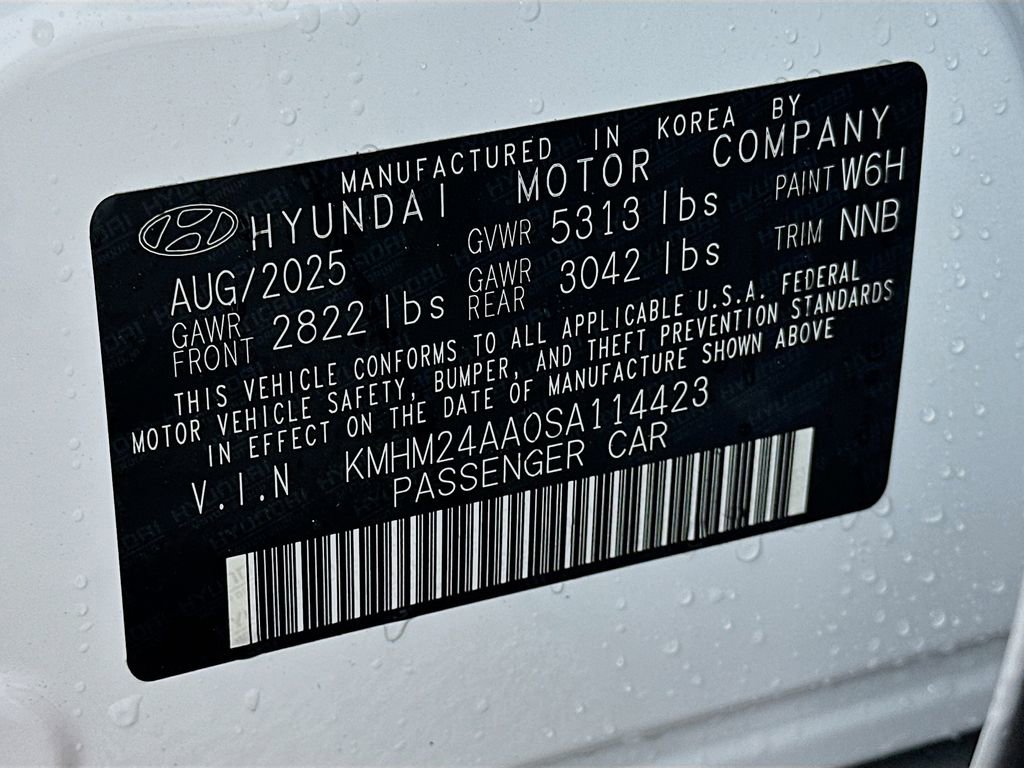 New 2025 Hyundai Ioniq 6 SE image 24