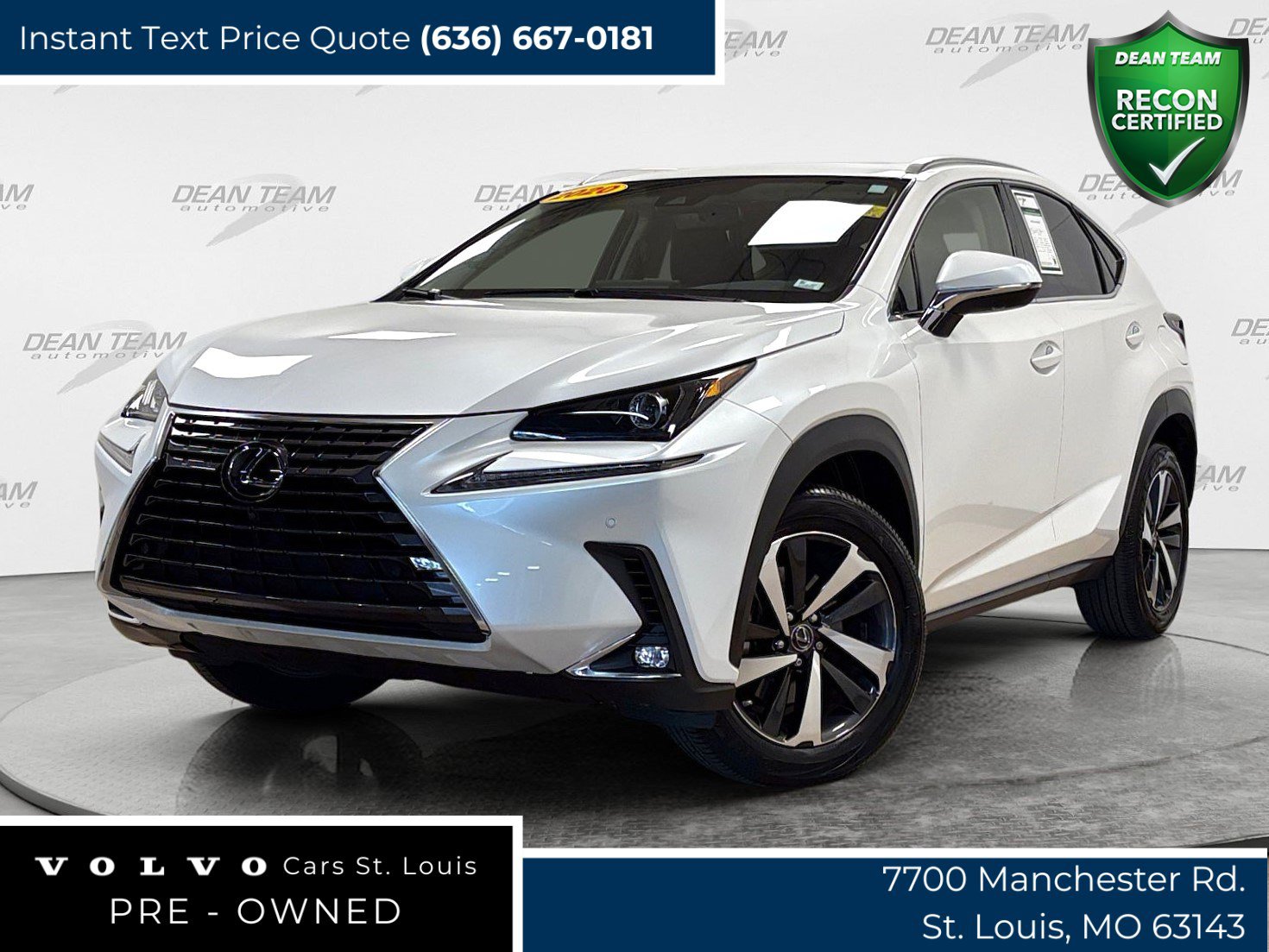 Used 2020 Lexus NX 300 AWD w/ Premium Package