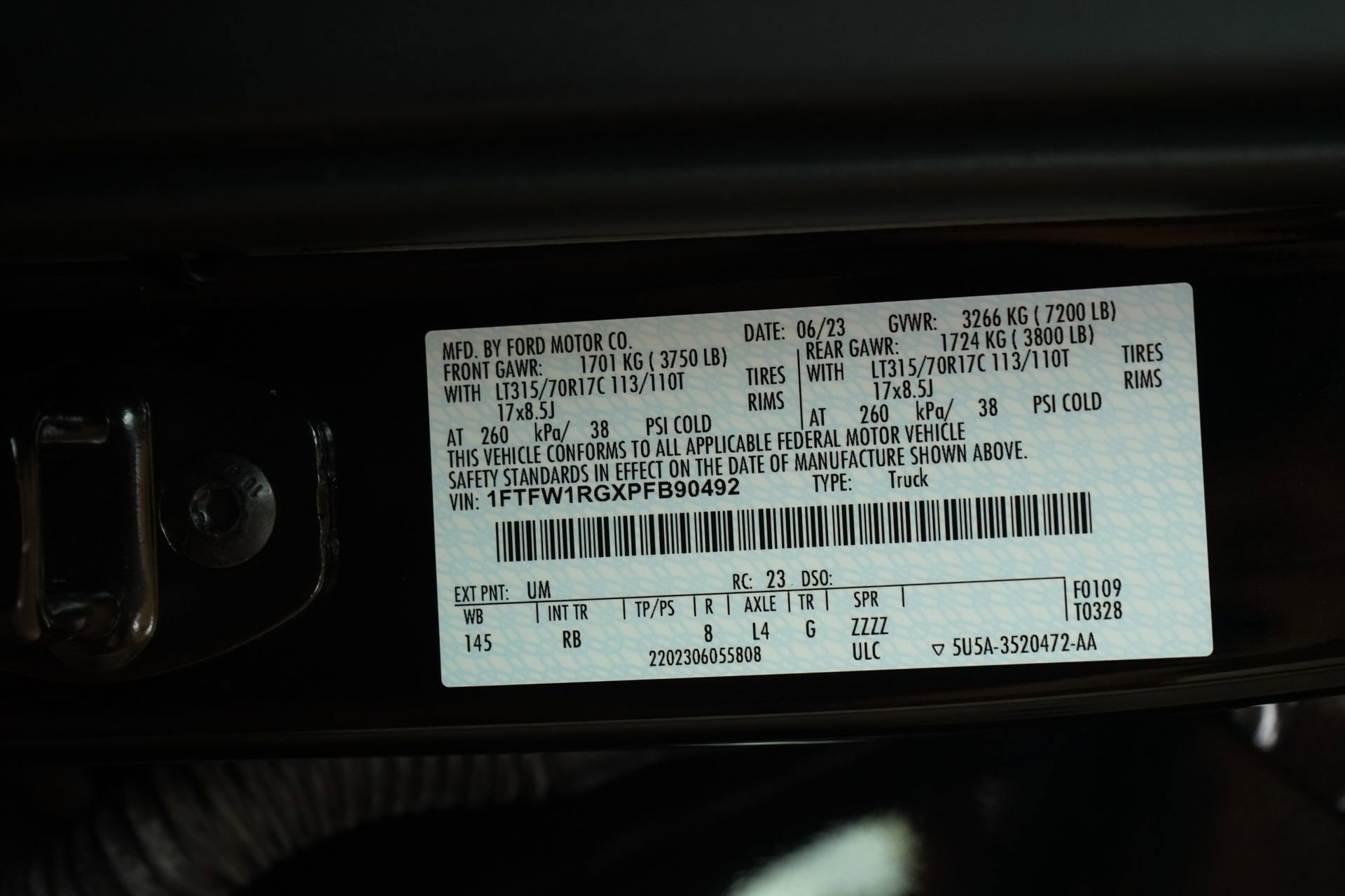 Used 2023 Ford F150 Raptor AWD/4WD image 32