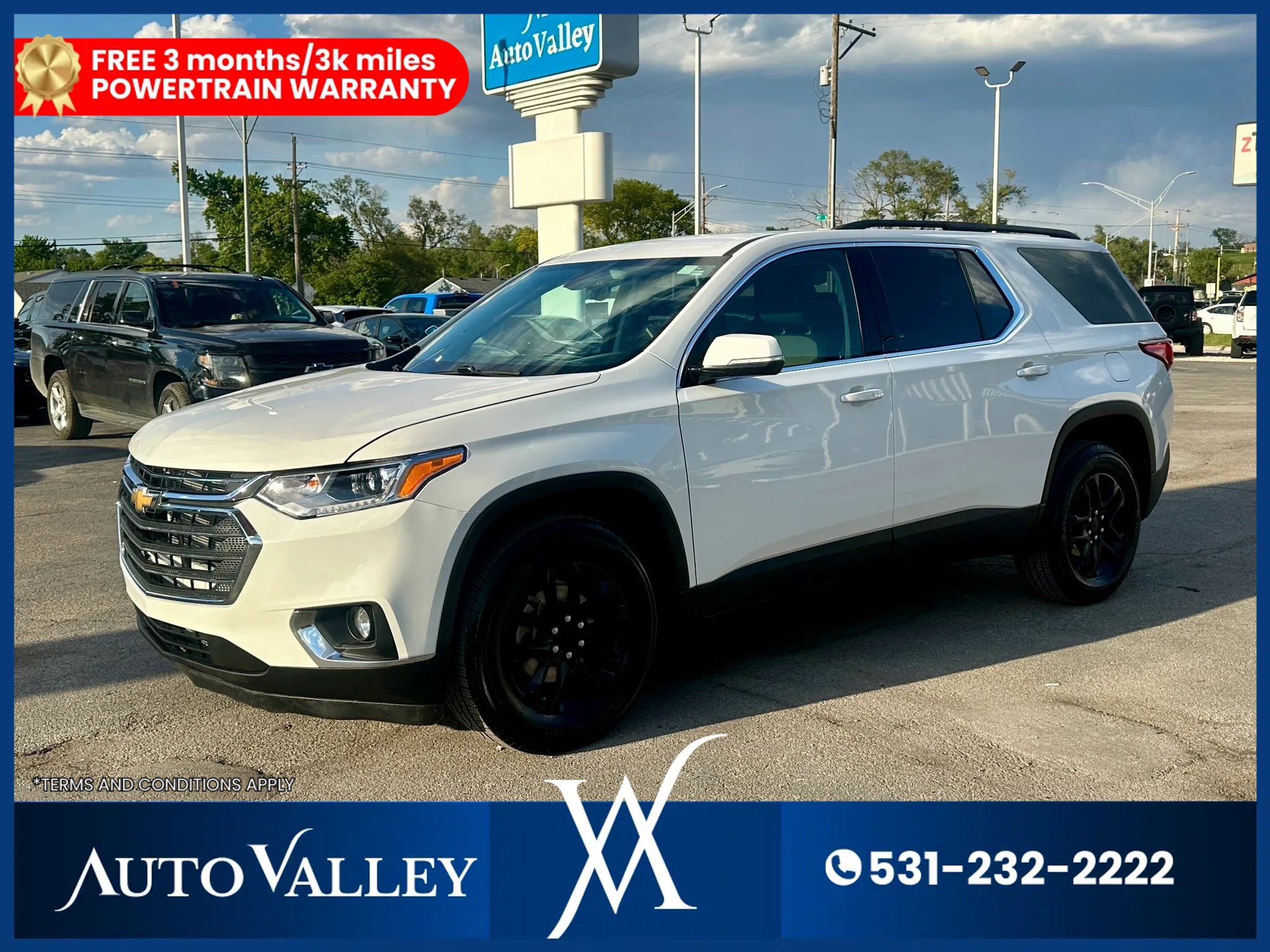 Used 2020 Chevrolet Traverse LT AWD/4WD image 3