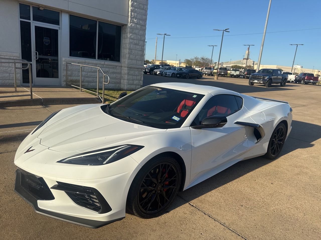 Used 2025 Chevrolet Corvette Stingray Preferred Cpe w/ Stealth Interior Trim Package image 1