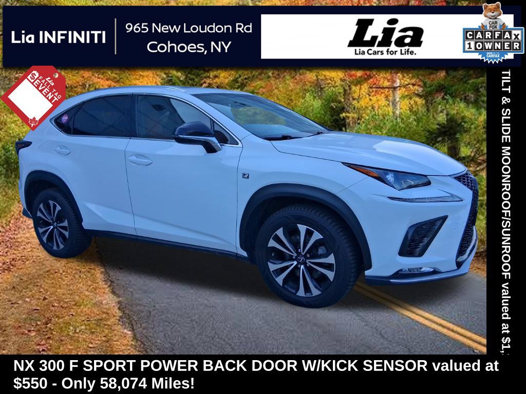 Used 2021 Lexus NX 300 F Sport w/ Accessory Package 2