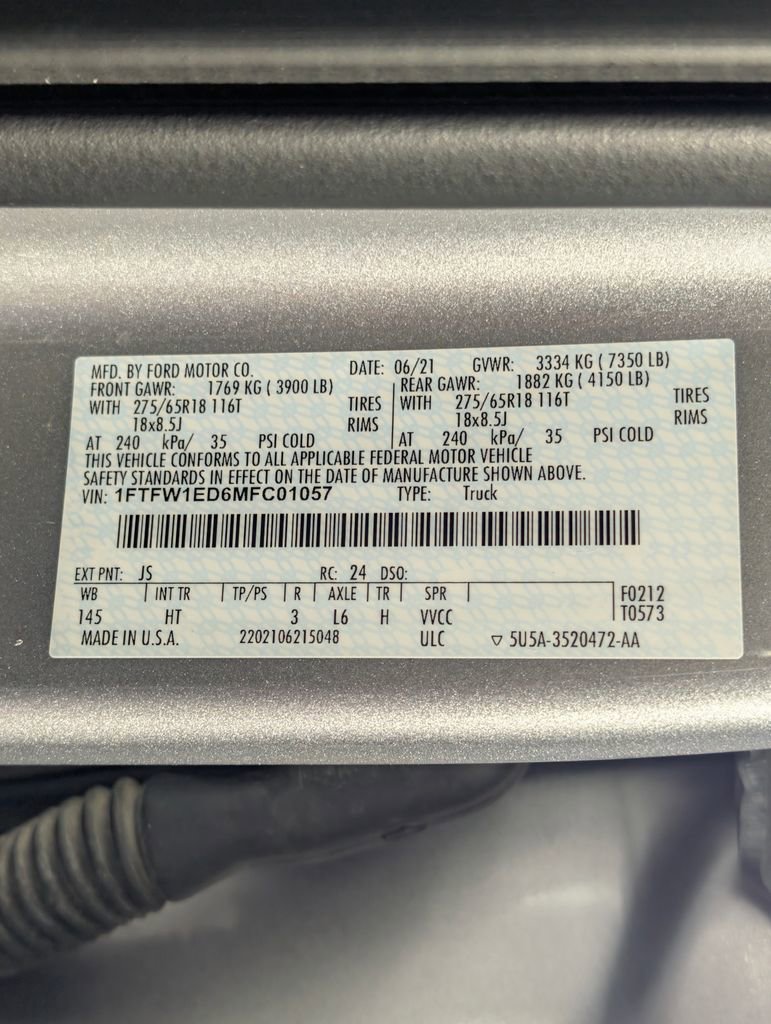 Certified 2021 Ford F150 Lariat image 27