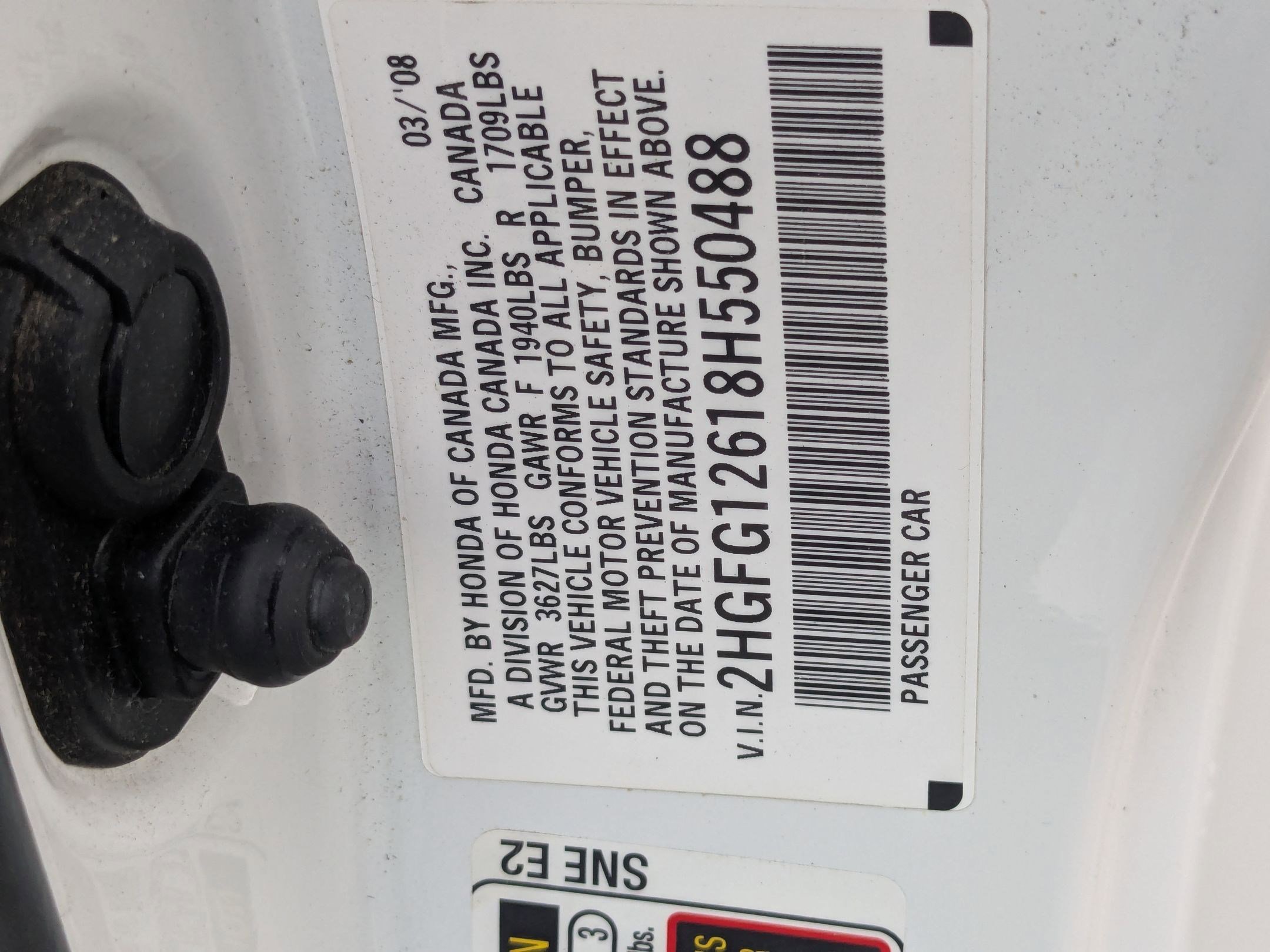 Used 2008 Honda Civic LX image 33