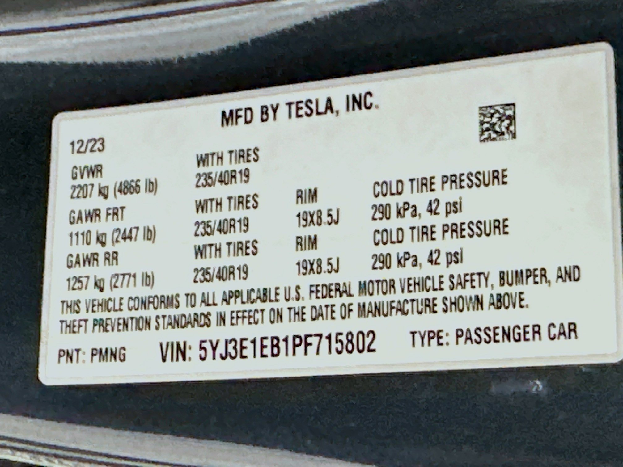 Used 2023 Tesla Model 3 Long Range AWD/4WD image 12
