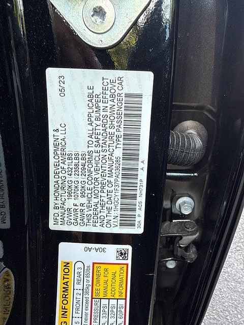 Used 2023 Honda Accord EX image 8