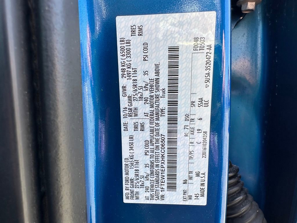 Used 2017 Ford F150 XLT w/ Equipment Group 302A Luxury AWD/4WD image 34
