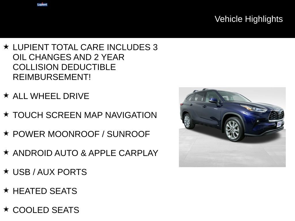 Used 2021 Toyota Highlander Limited AWD/4WD image 7